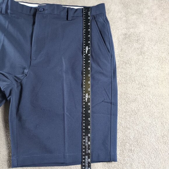 FootJoy Golf Shorts Mens 40 Navy 9" Performance Stretch Flat Front - Picture 6 of 12